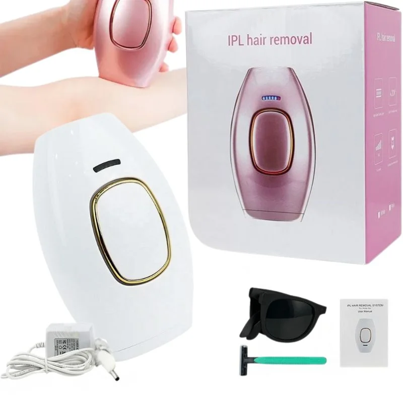 IPL Laser Hair Removal Device for Home Use – Permanent Hair Reduction Epilator | Painless Body &amp; Bikini Hair Remover