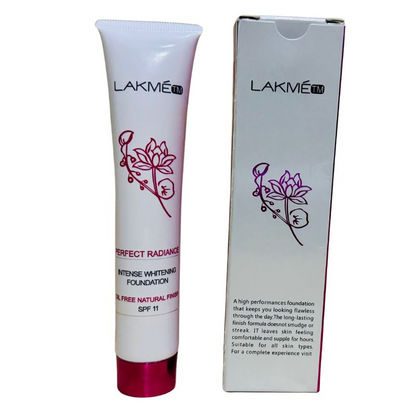 Lakmé Perfect Radiance Intense Whitening Foundation | Oil-Free Natural Finish