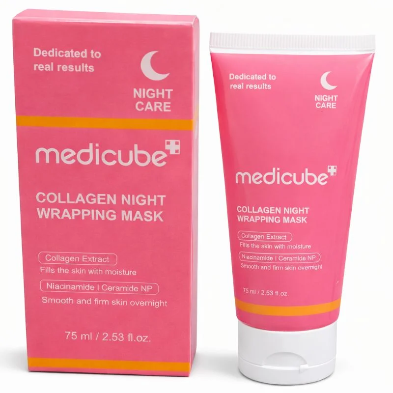Medicube Collagen Night Wrapping Mask | Overnight Elasticity &amp; Hydration Peel-Off Mask