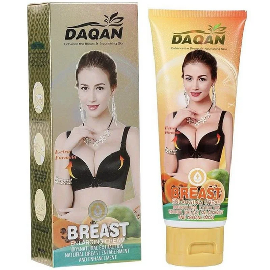 Daqan Papaya Extract Breast Enlarging Cream  Organic Breast Enhancement & Skin Elasticity Booster