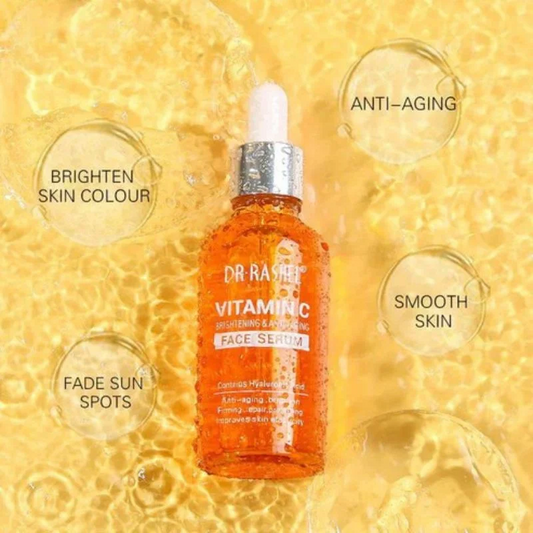 Dr. Rashel Vitamin C Brightening & Anti-Aging Face Serum | Skin Radiance & Wrinkle Repair Formula | 30ml | Imported