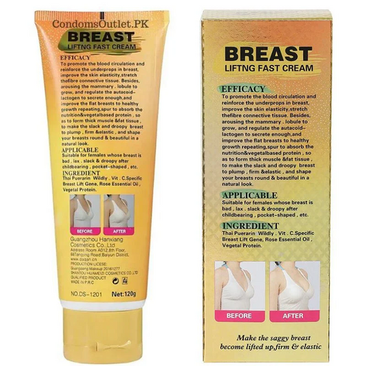 Daqan Papaya Extract Breast Enlarging Cream Organic Breast Enhancement & Skin Elasticity Booster