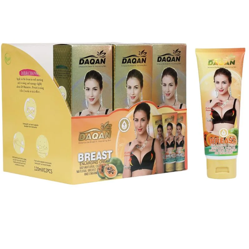 Daqan Papaya Extract Breast Enlarging Cream  Organic Breast Enhancement & Skin Elasticity Booster