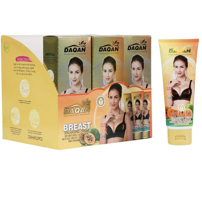 Daqan Papaya Extract Breast Enlarging Cream  Organic Breast Enhancement & Skin Elasticity Booster