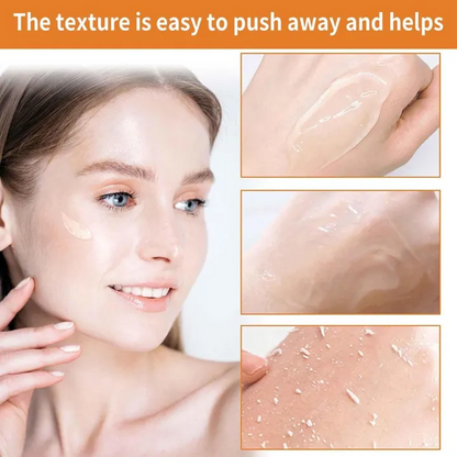 Orange Enzymes Exfoliating Brightening Gel LF16-35  Gentle Face Scrub for Glowing Skin